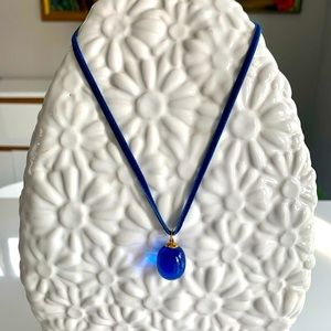 Baccarat Tantasion Blue Pendant